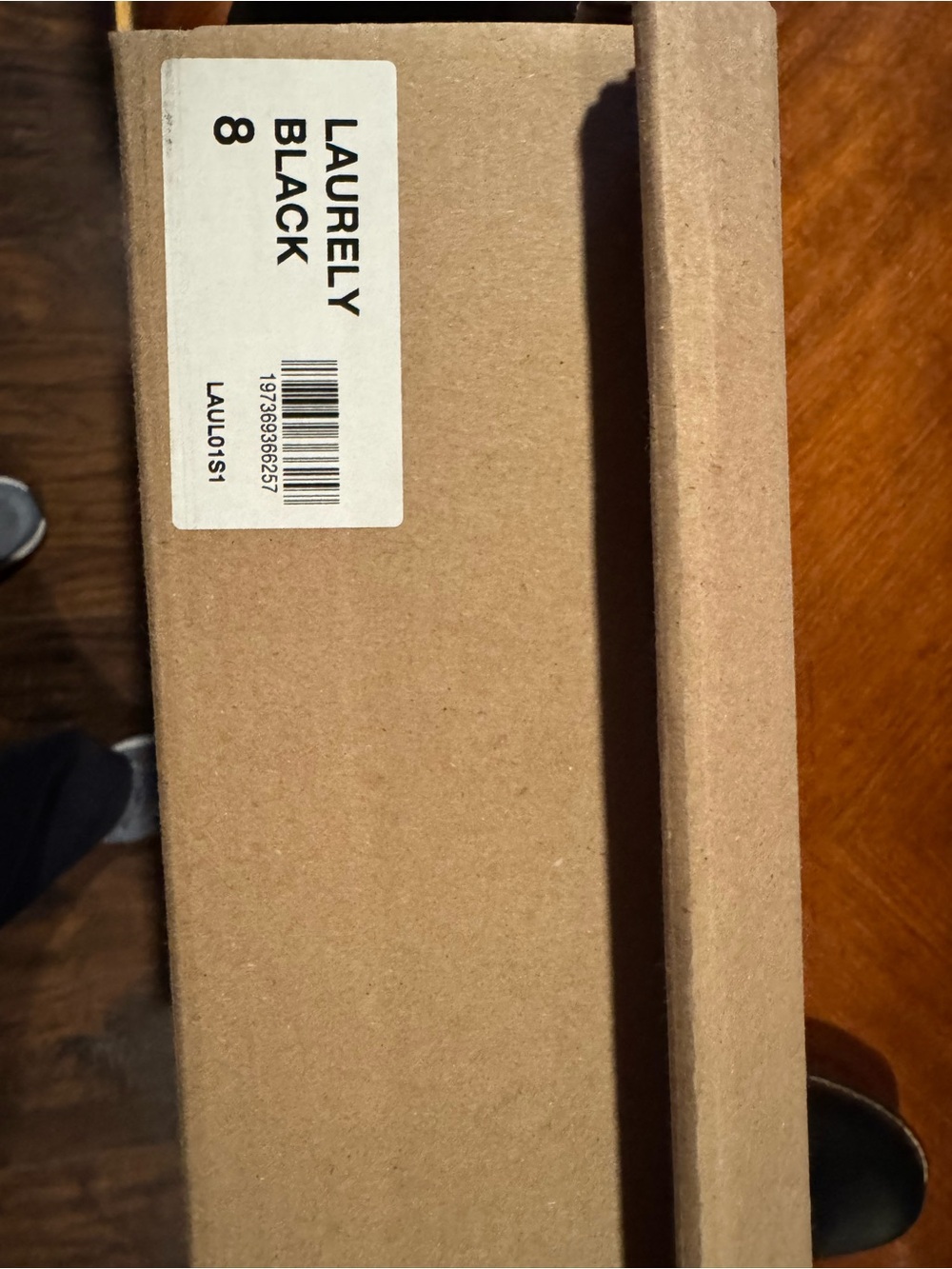 Steve Madden Black "LAURELY" Shoe Box - Picture 6 of 7